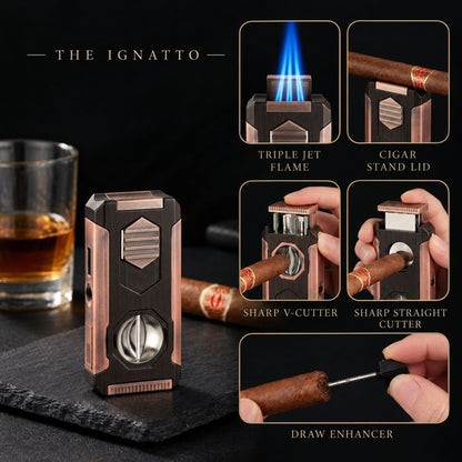 The Ignatto — All-in-One Cigar Lighter