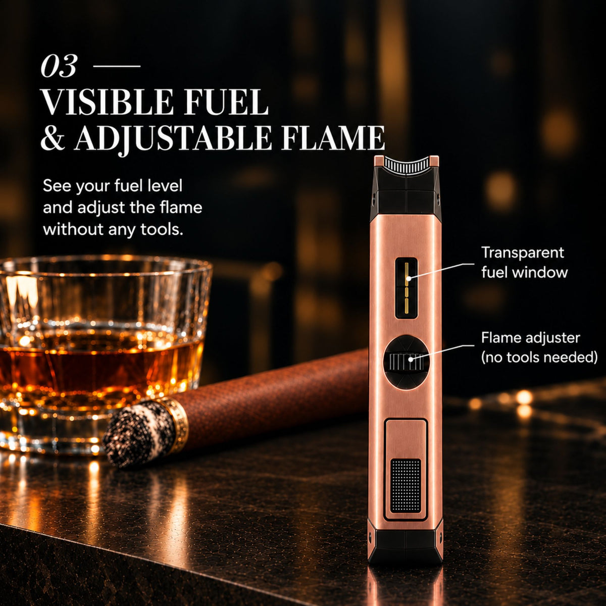 The Ignatto — All-in-One Cigar Lighter